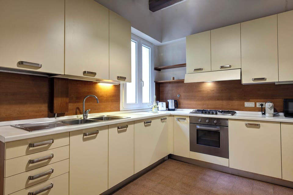 Apartment | Private kitchen | Mini-fridge, microwave, oven, stovetop