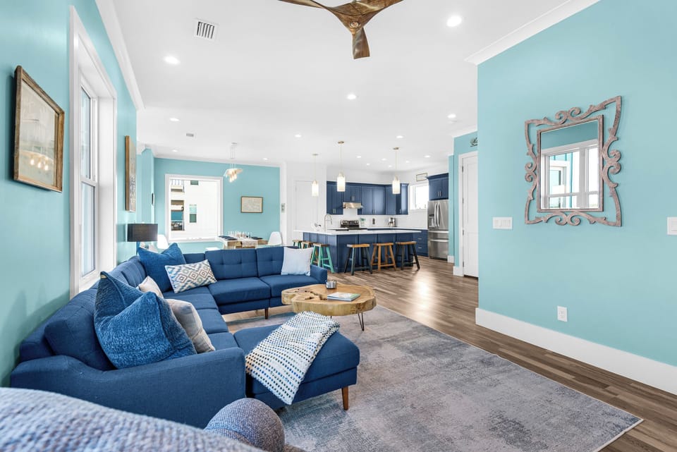 Spacious and open