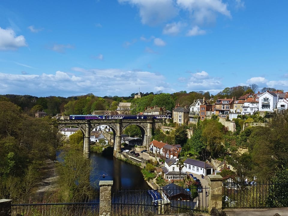 Knaresborough, 35m from the site