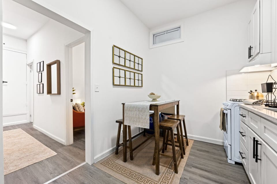 A versatile table that works perfectly as a cozy dining spot or a convenient workspace—ideal for meals, planning your day, or getting a bit of work done.