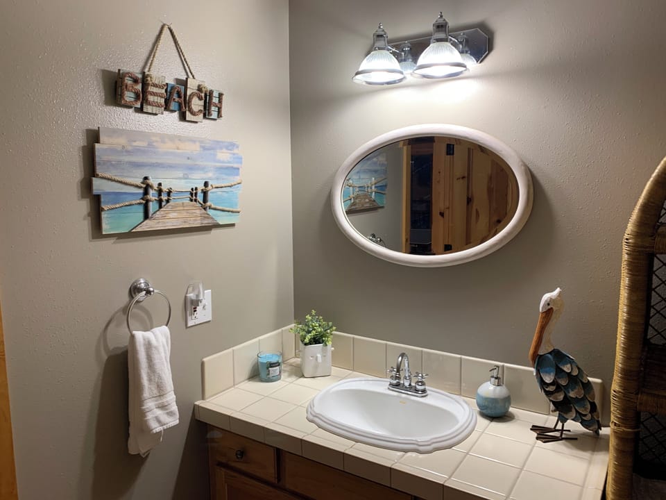 upstairs bathroom