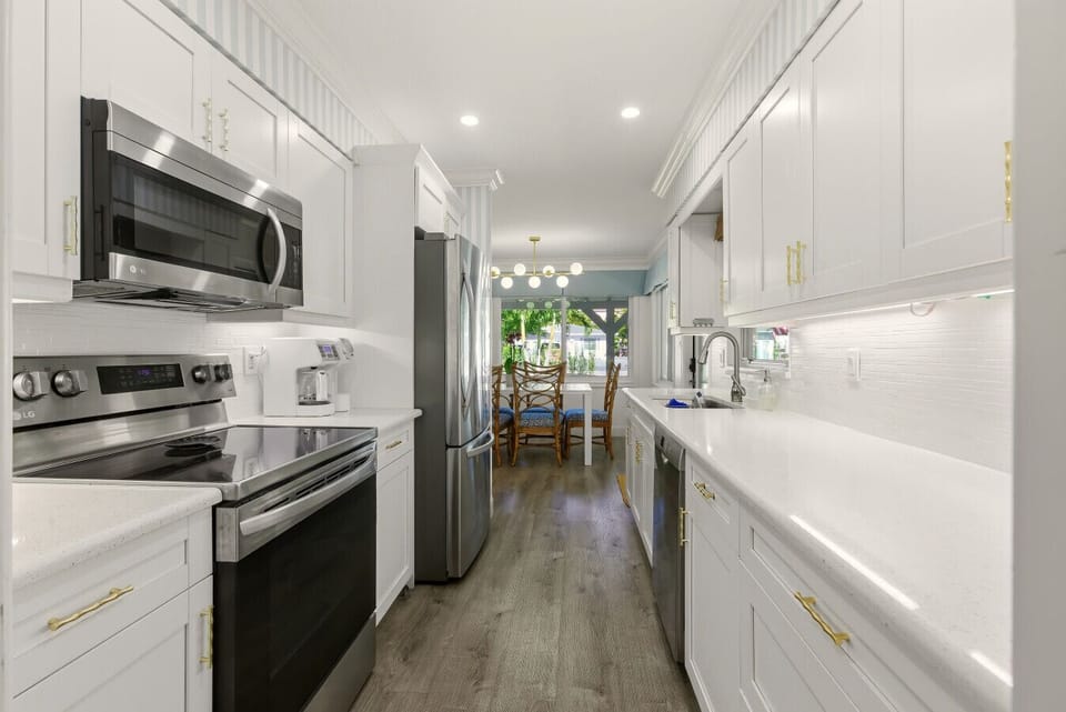 All new appliances.