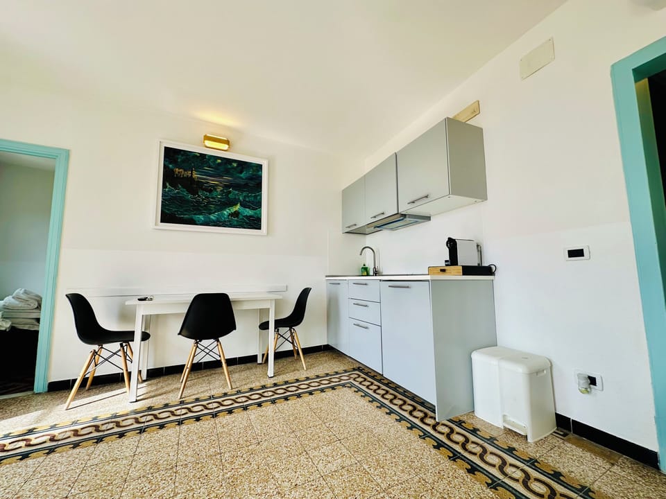 Panoramic Penthouse, Multiple Beds, Balcony, Ocean View | Private kitchen | Espresso maker, coffee/tea maker, electric kettle, cleaning supplies