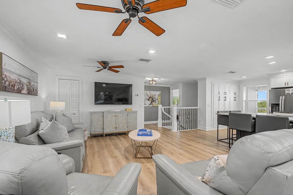 Open concept living space