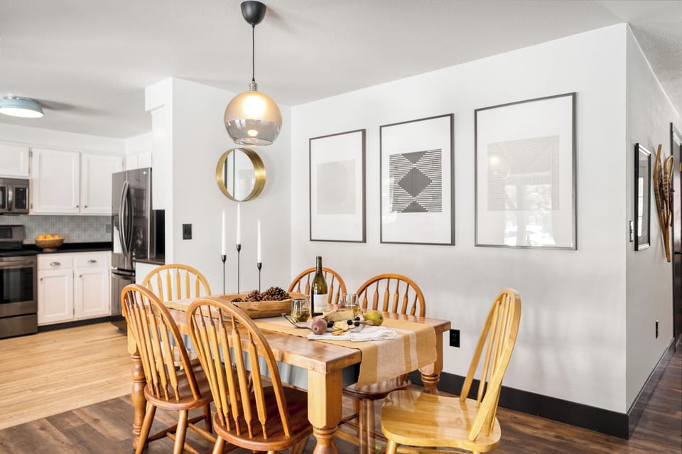 A comfortable dining area for shared meals and memorable moments.