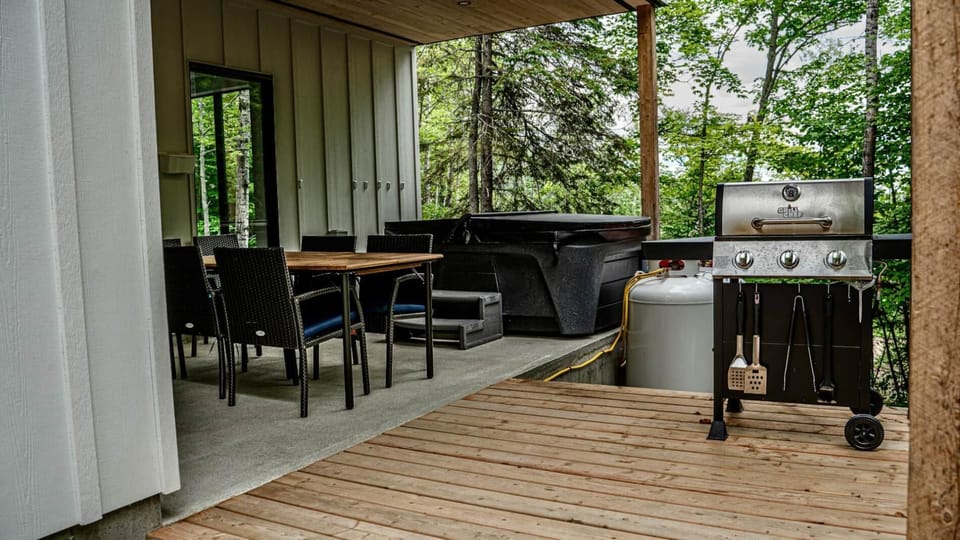 Grill, chill, and let the evening unfold.