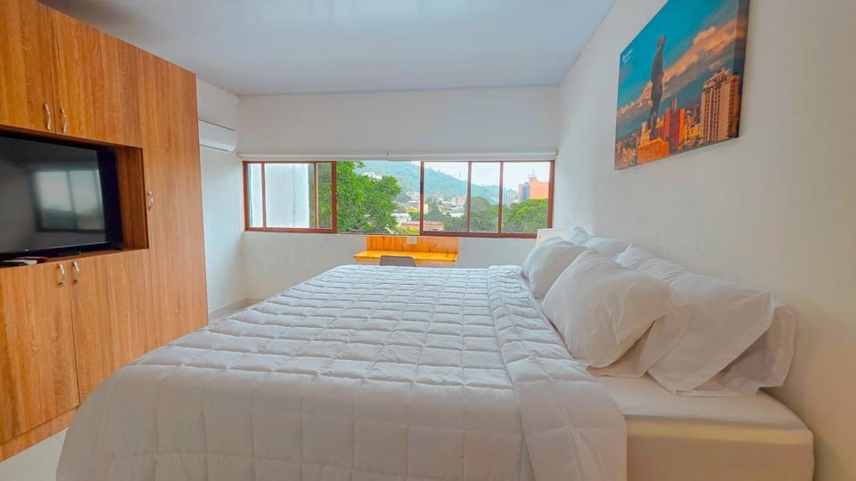 Luxury Studio Suite, Hill View | Desk, laptop workspace, iron/ironing board (on request), WiFi (free)