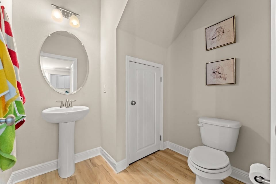 Main floor powder room