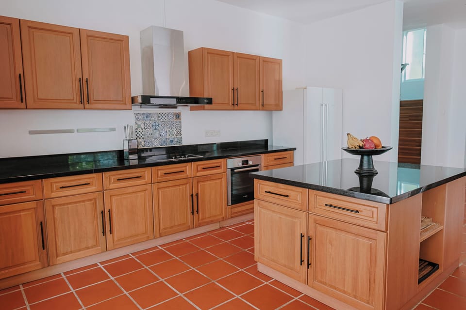 Luxury Villa, Private Pool, Sea View | Private kitchen | Espresso maker, coffee/tea maker, electric kettle, toaster