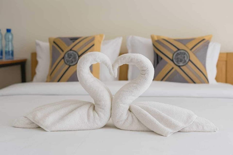 Deluxe Double Room, City View | Desk, laptop workspace, blackout drapes, iron/ironing board