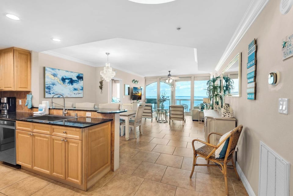 Spacious and open