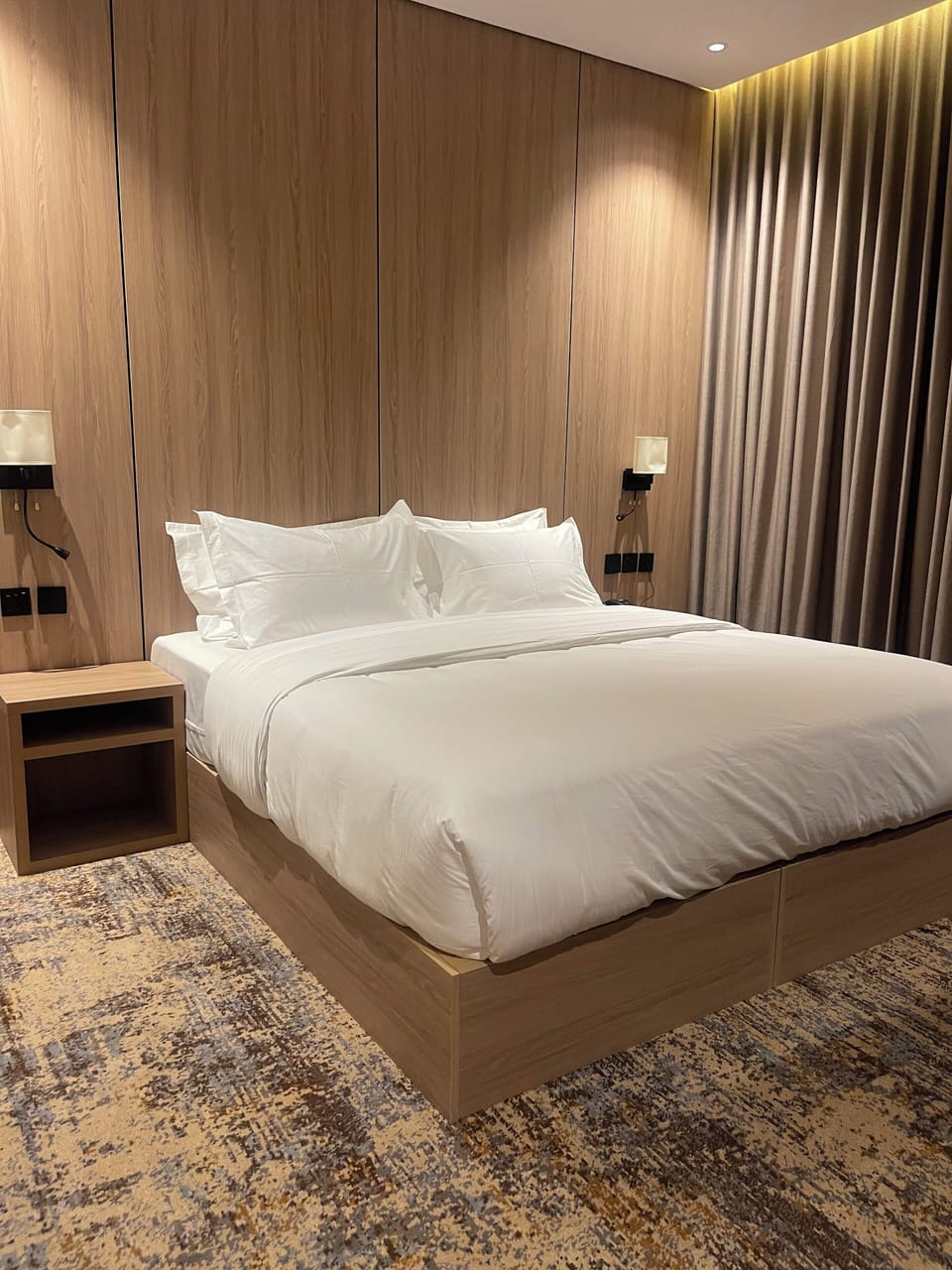 Deluxe Double Room | In-room safe, desk, laptop workspace, blackout drapes