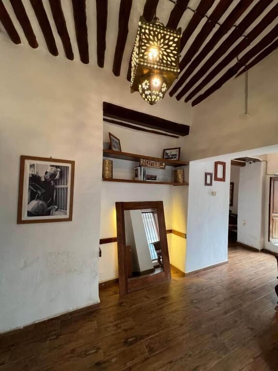 Interior entrance