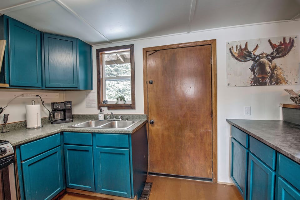 Cook with ease in your bright kitchen—fully equipped with everything you need to create meals, sip coffee, and make the space feel like yours.