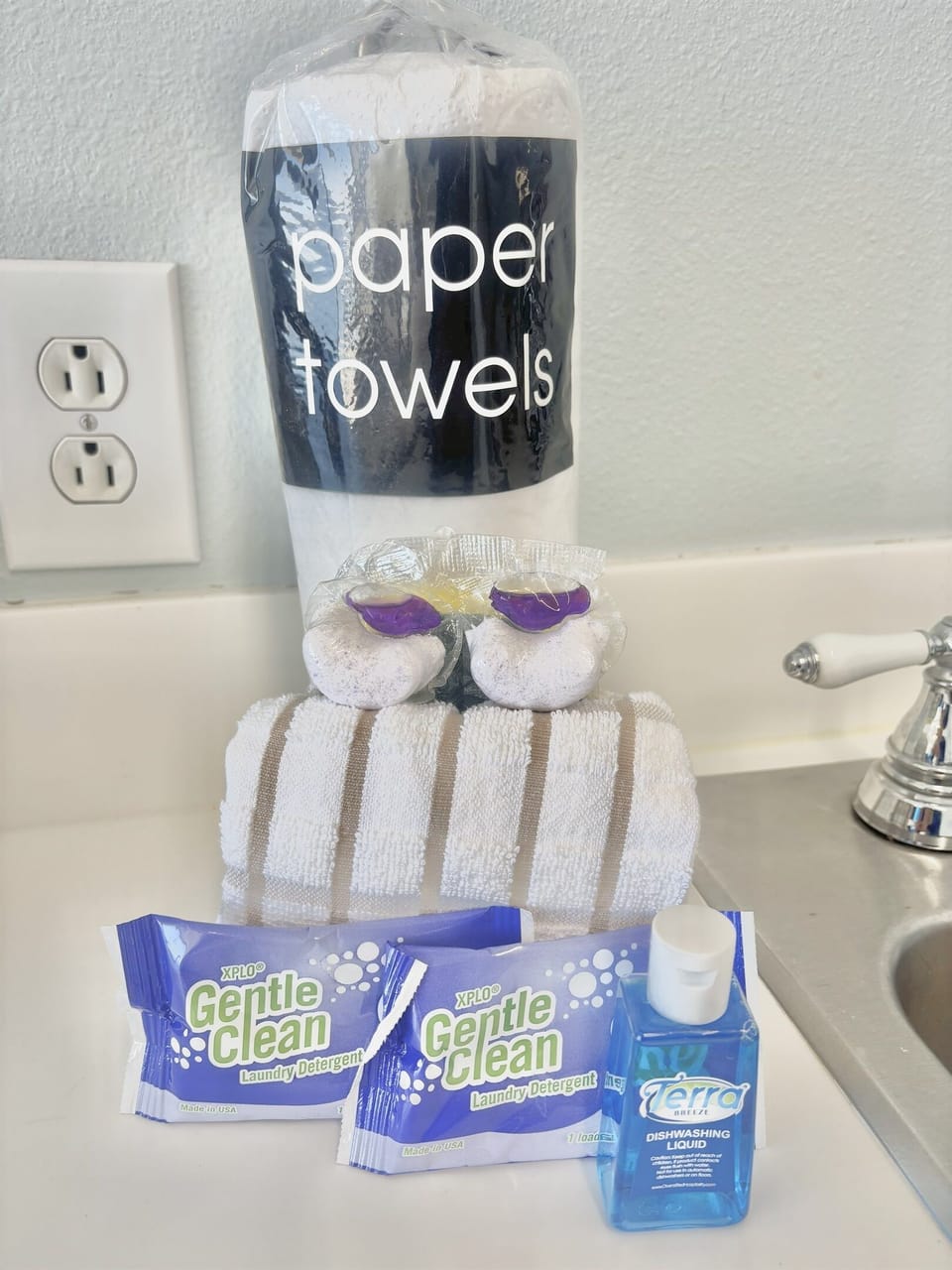 Starter amenities included!