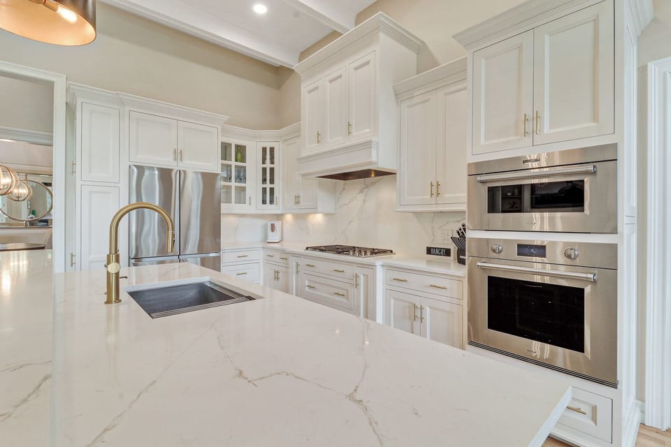 A showpiece kitchen designed for everyday living and effortless entertaining.