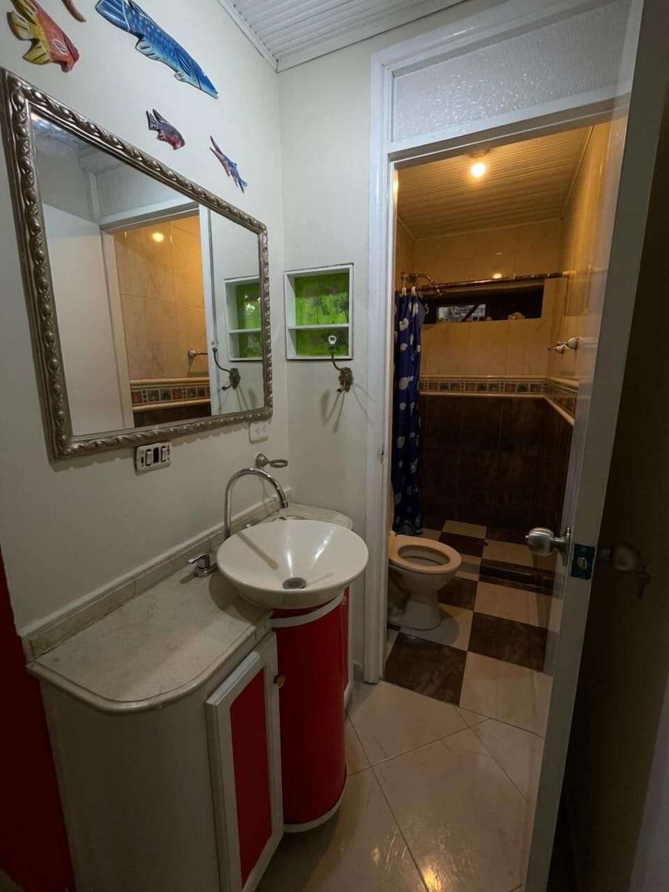 Towels, soap, toilet paper