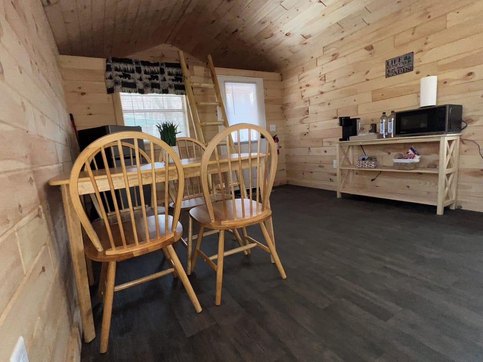 The kitchenette area.