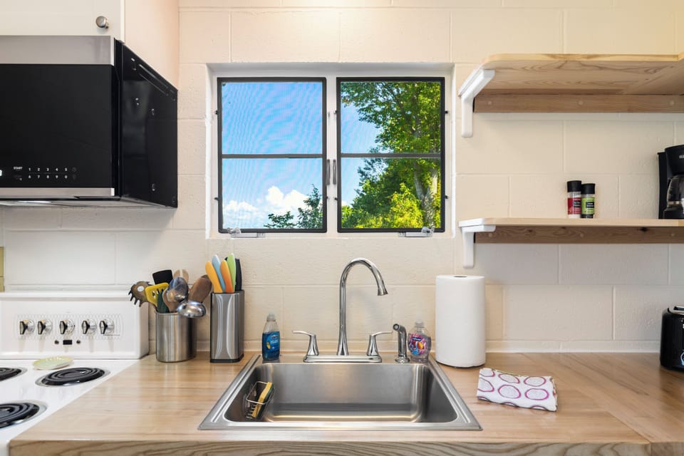Recently renovated to function for your cooking needs. 