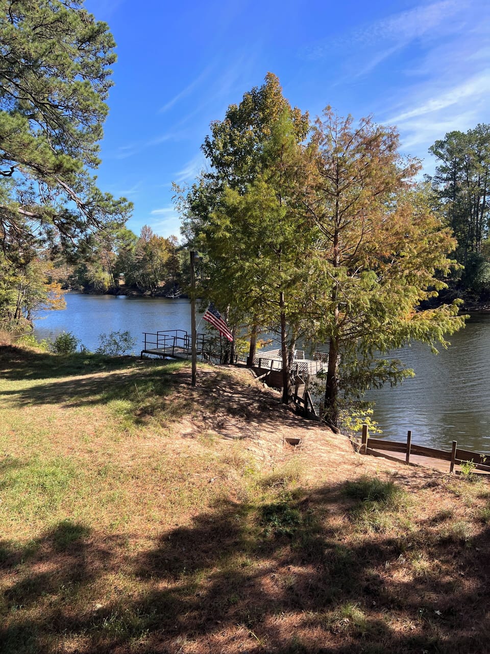 
Dock on River