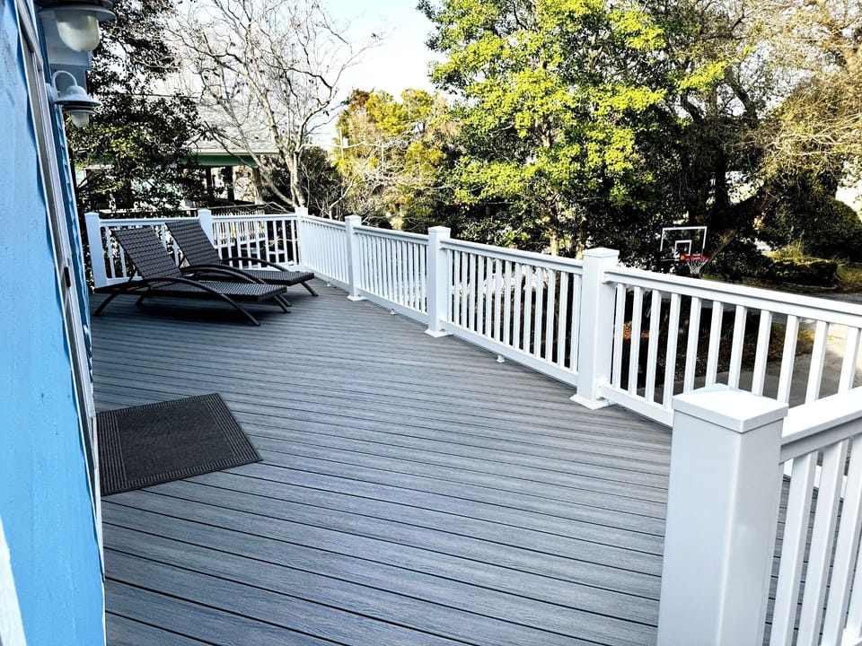 New front deck