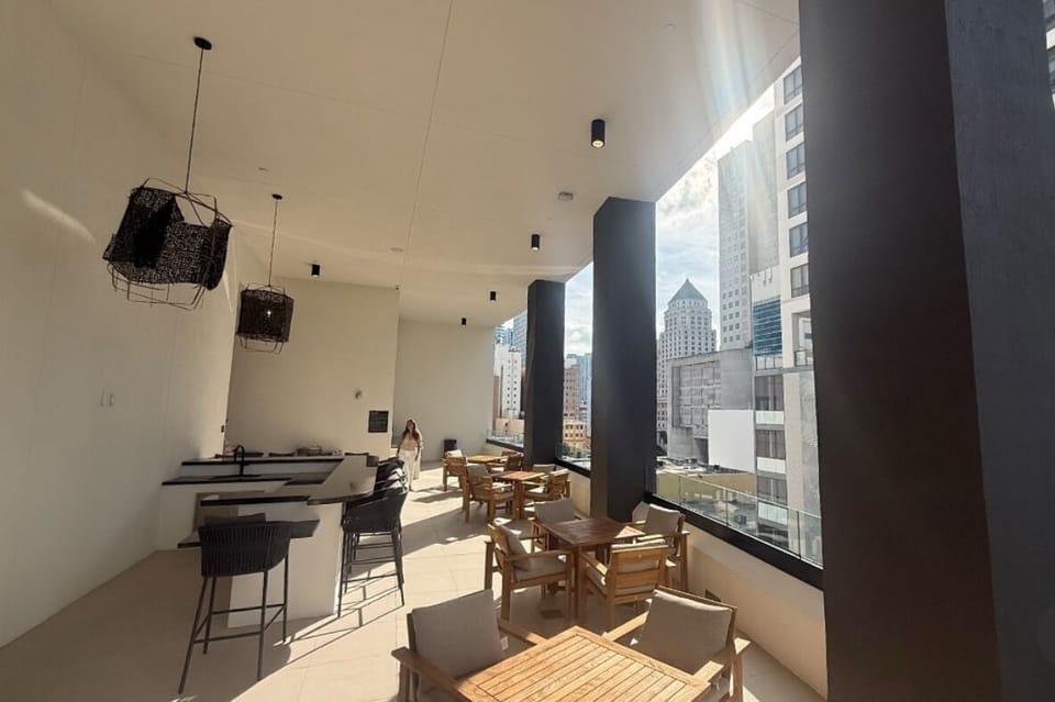 Bar dining area