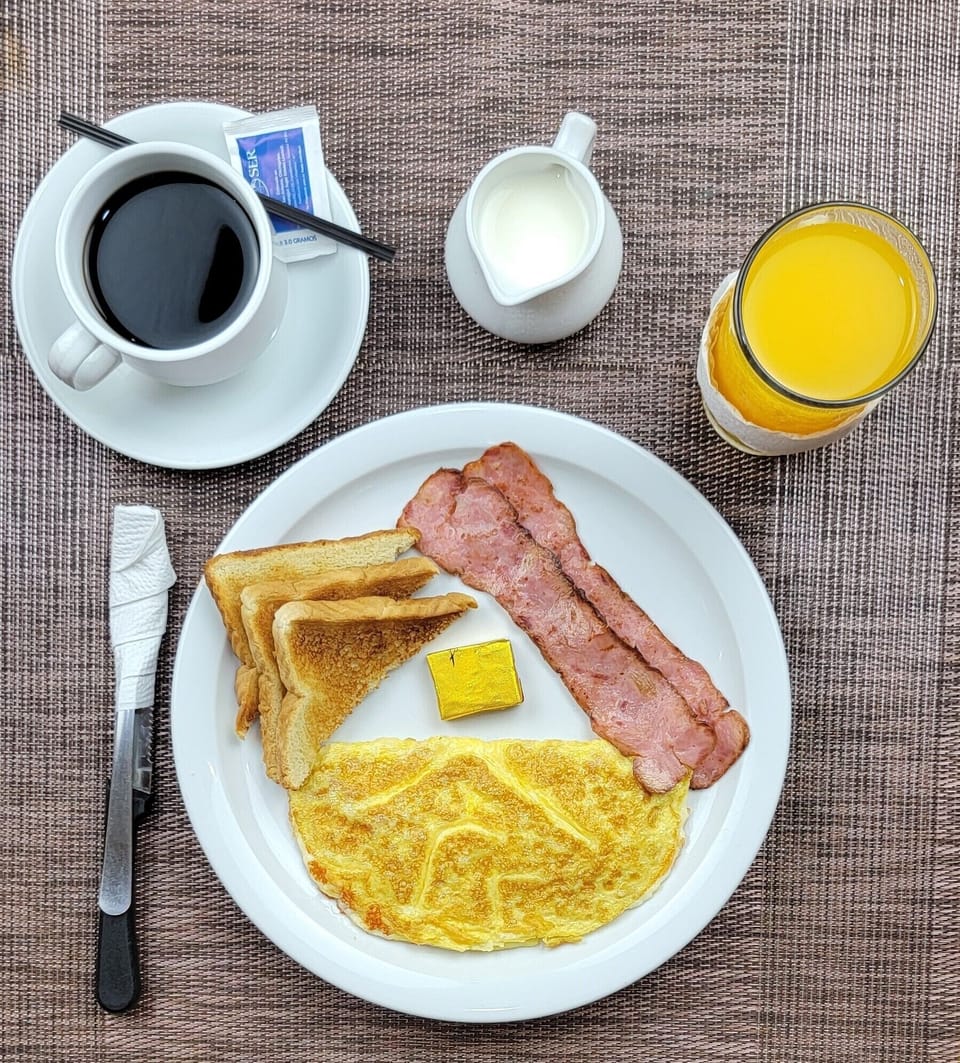 Daily full breakfast for a fee