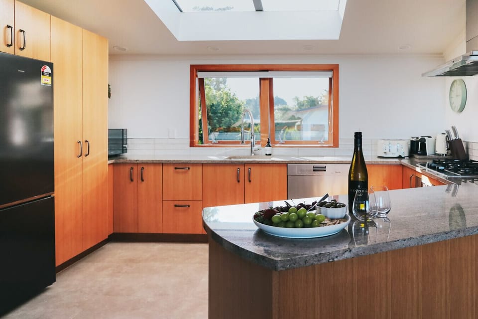 Kitchen with quality appliances