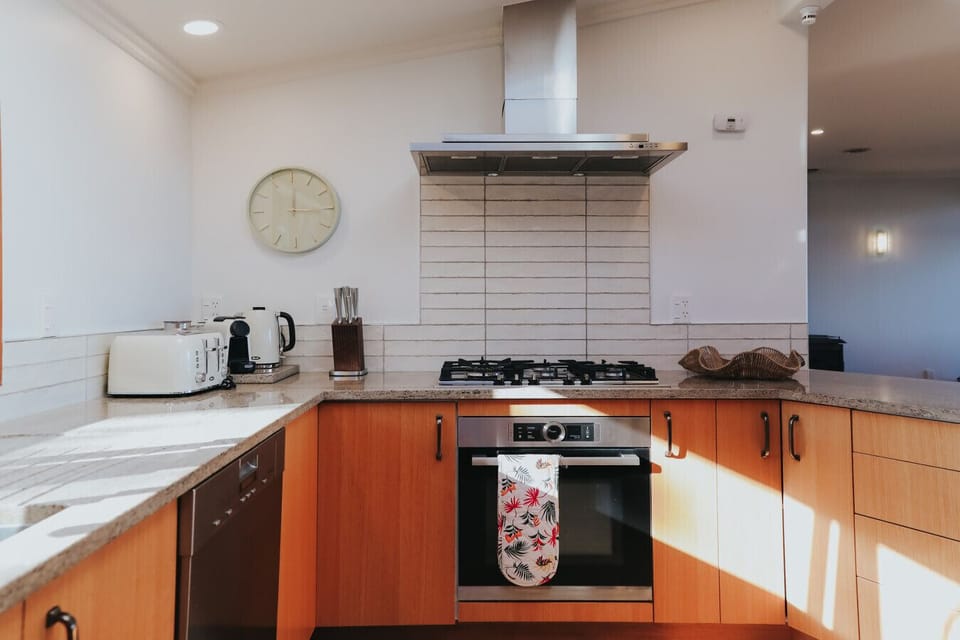 Kitchen with quality appliances