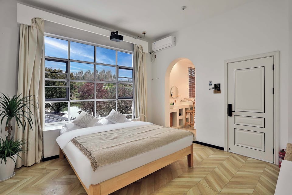 Romantic Double Room, River View | View from room