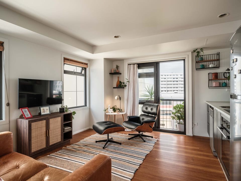 Welcoming, modern living space