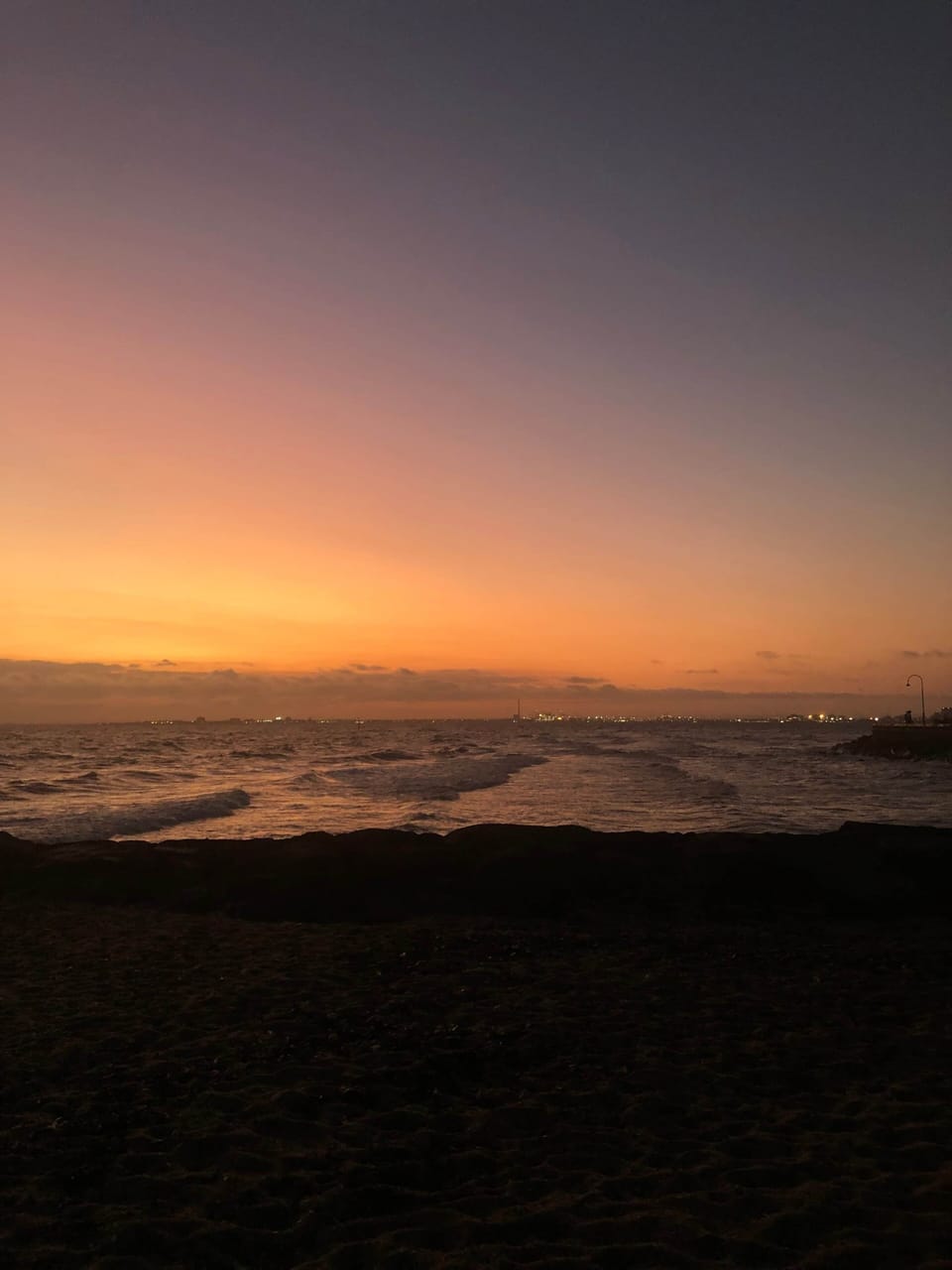 Sunset at Elwood Beach