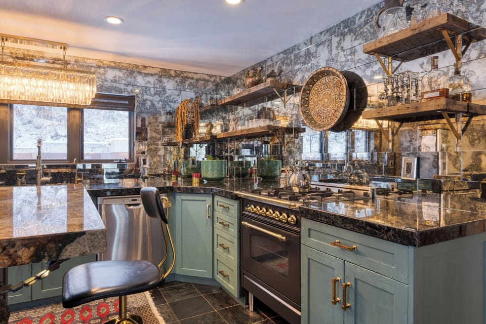 Modern kitchen.