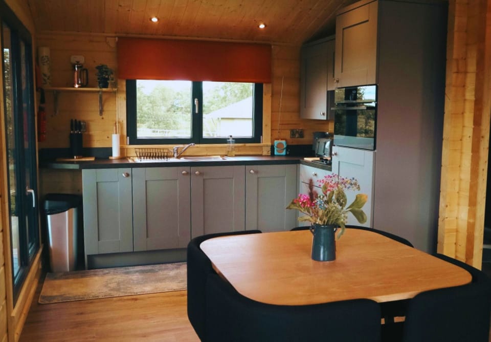 Lodge, accommodates four people near the Yorkshire Coast
