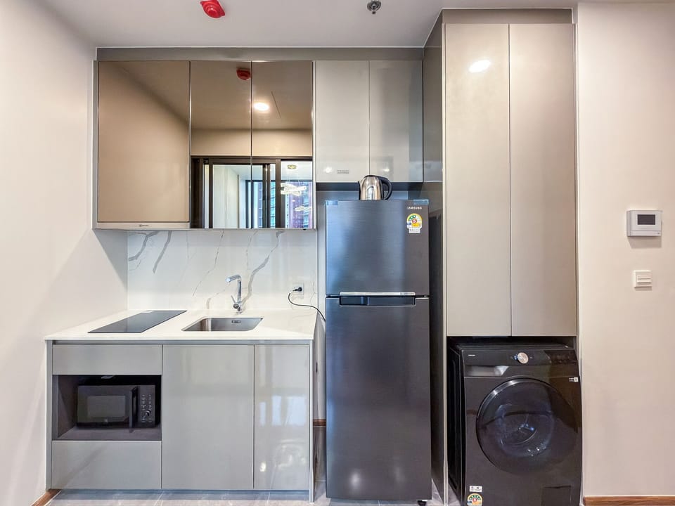 Apartment, 1 Bedroom, Balcony, Garden View | Private kitchen