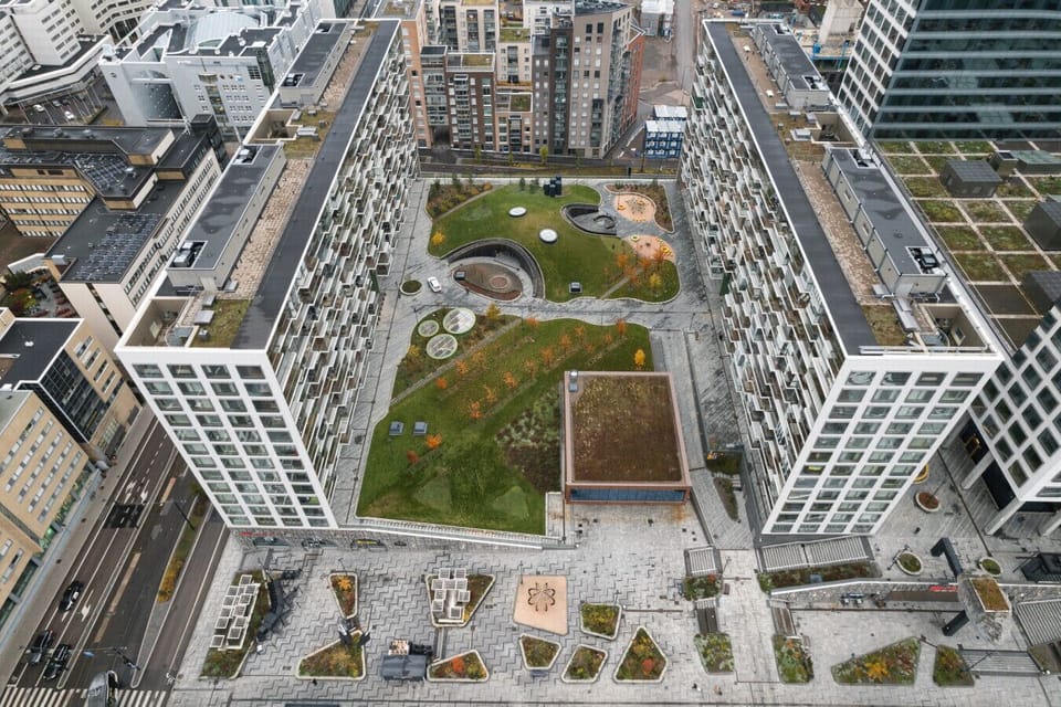 Well-connected location with quick access to Helsinki city center and surrounding areas.
