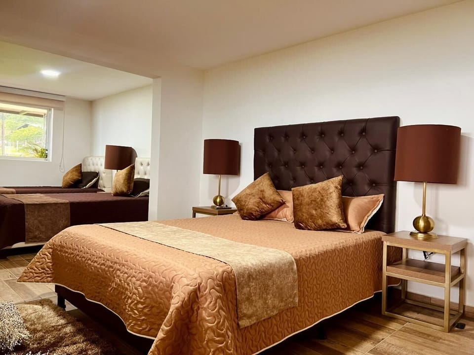Family Room, Balcony | Premium bedding, down comforters, Select Comfort beds, blackout drapes