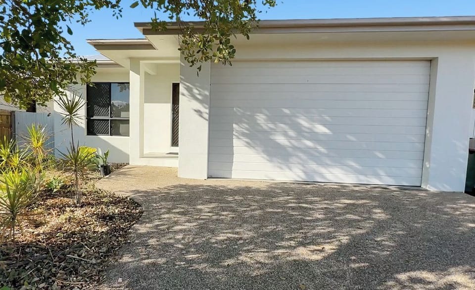 Secure double garage and private driveway parking