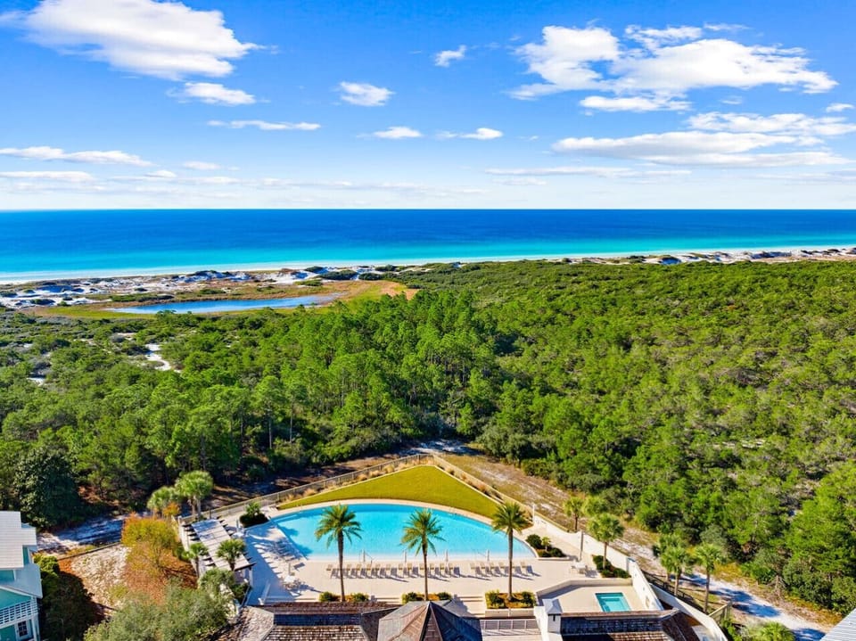Resort Style Infinity Pool just steps from the Front Door