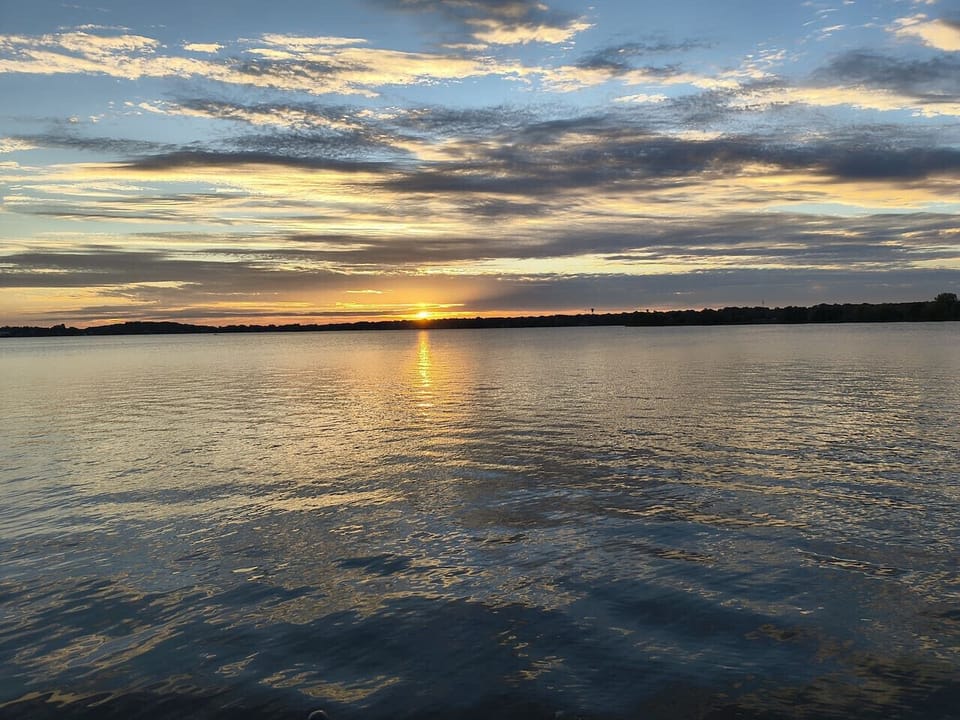 Your view from the shoreline walk way