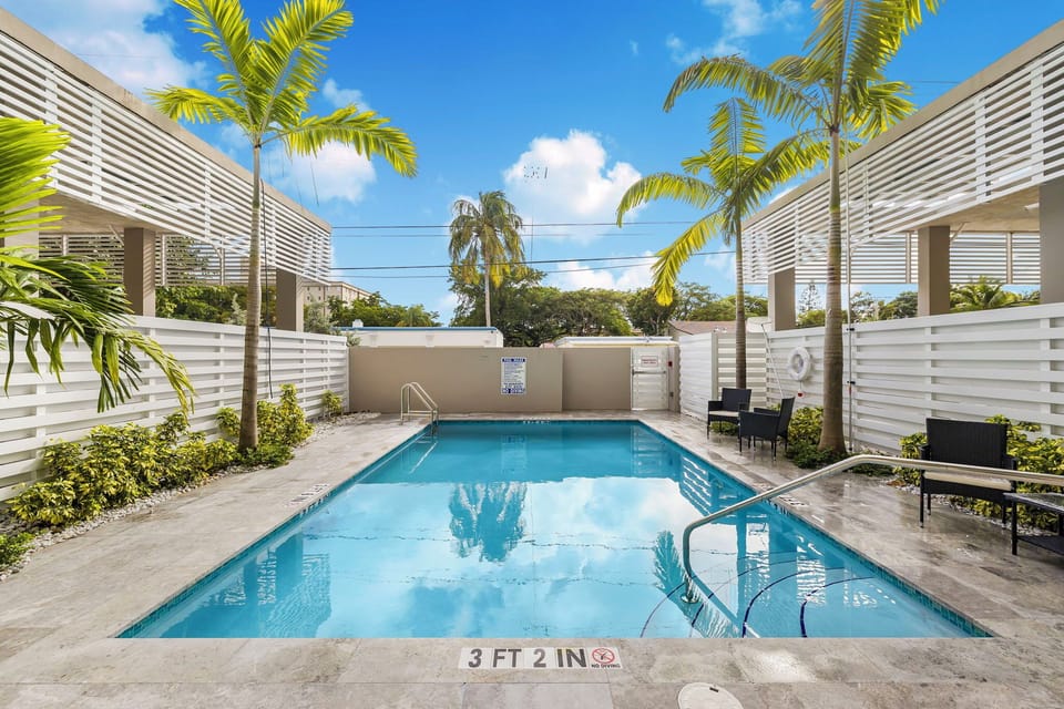 Skip the crowded spots. Our brand-new pool setup makes vacationing easy.