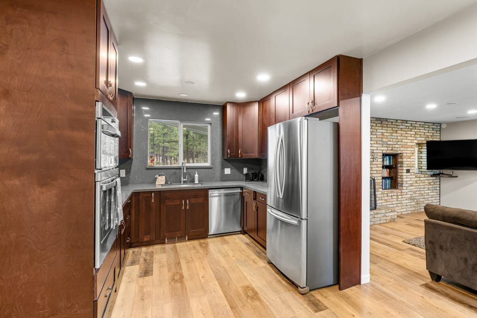 Modern Kitchen Appliances.