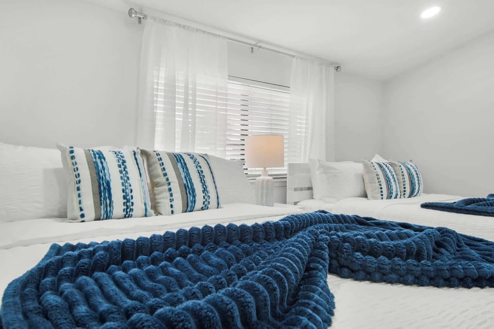 Twice the beds, twice the dreams! Cozy, comfy, and ready for your best vacation naps.