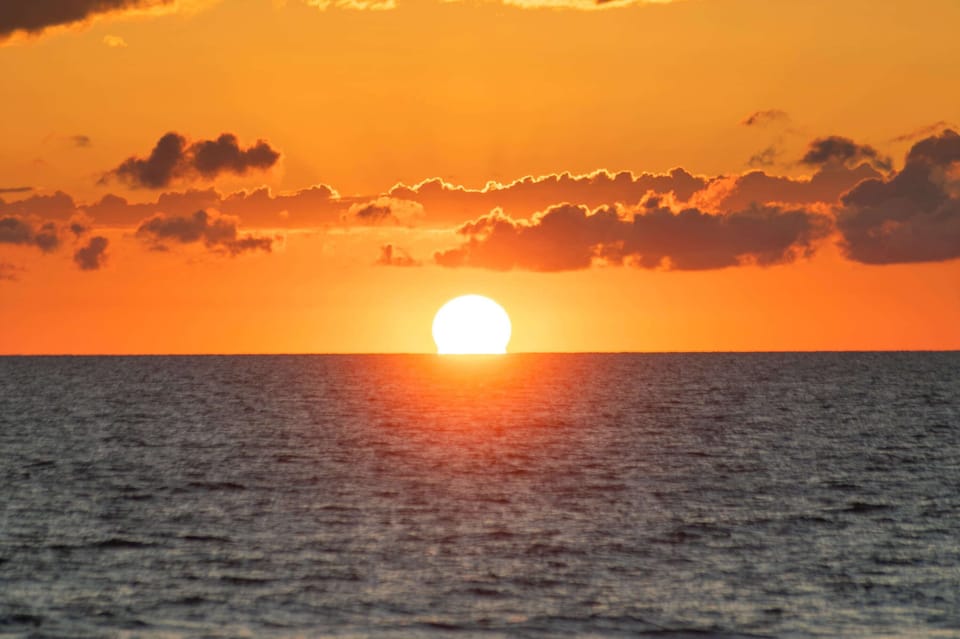 Watch the sun melt into the ocean like a scene from a movie — except this time, you’re the star. Beach breezes included.