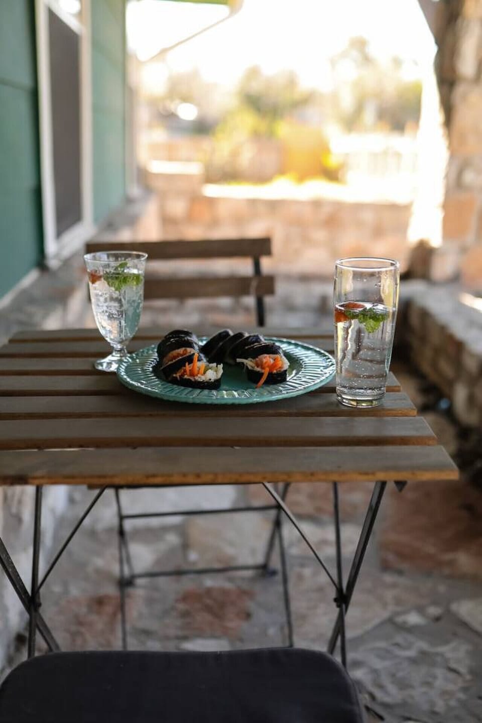 Step outside to your private patio, complete with a small dining table. It’s the perfect spot for morning coffee, alfresco meals, or unwinding in your own garden oasis.