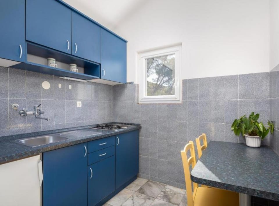 Villa (Seafront Six Bedroom Modern Villa wit) | Private kitchen | Fridge