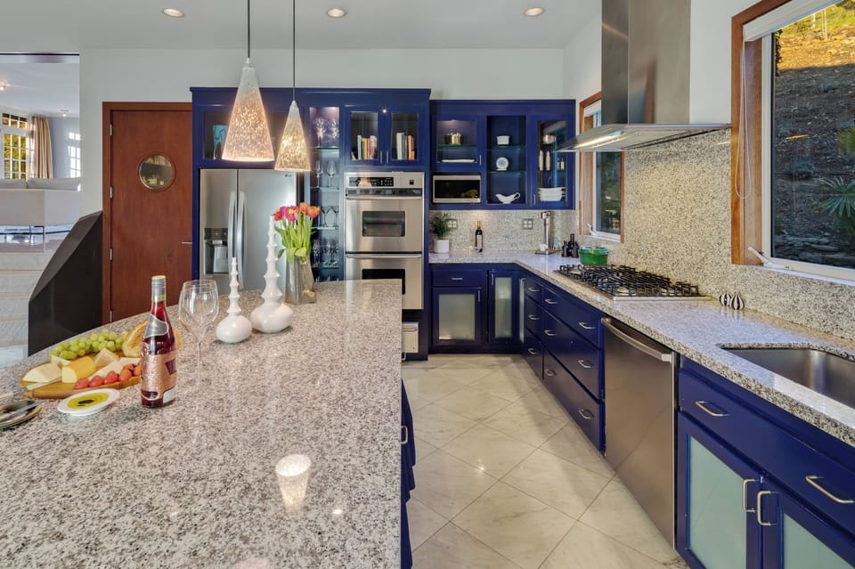 Kitchen features a stainless steel appliances.