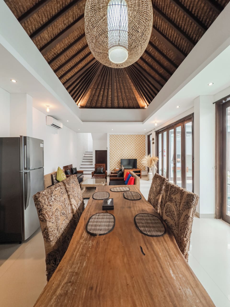 Villa, 2 Bedrooms, Pool View | Living area