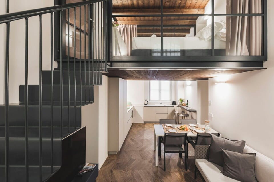 Kitchen, Living Room