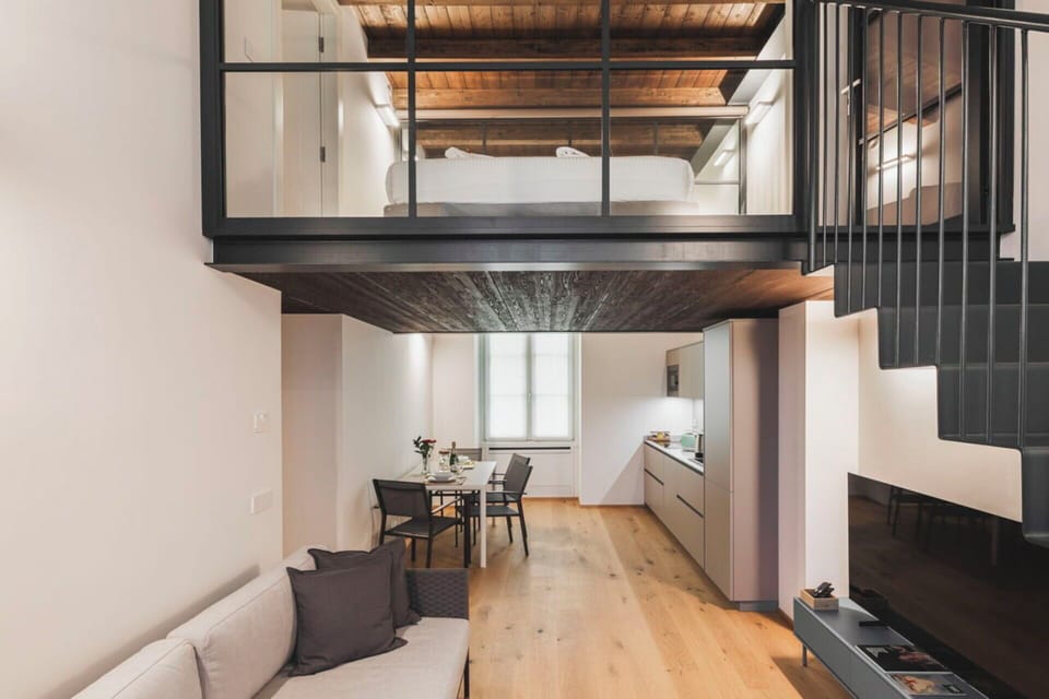 Kitchen, Living Room